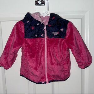 OshKosh B'gosh Pink and Navy Kids Jacket